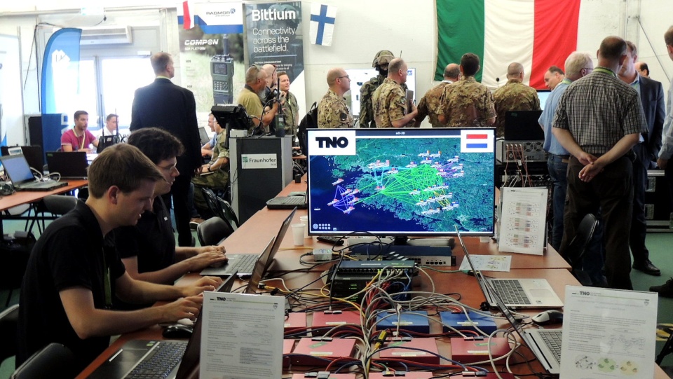 Ćwiczenia Koalicyjnej Interoperacyjności Bojowej w Centrum Szkolenia Sił Połączonych NATO (JFTC) w Bydgoszczy. Fot. Damian Klich