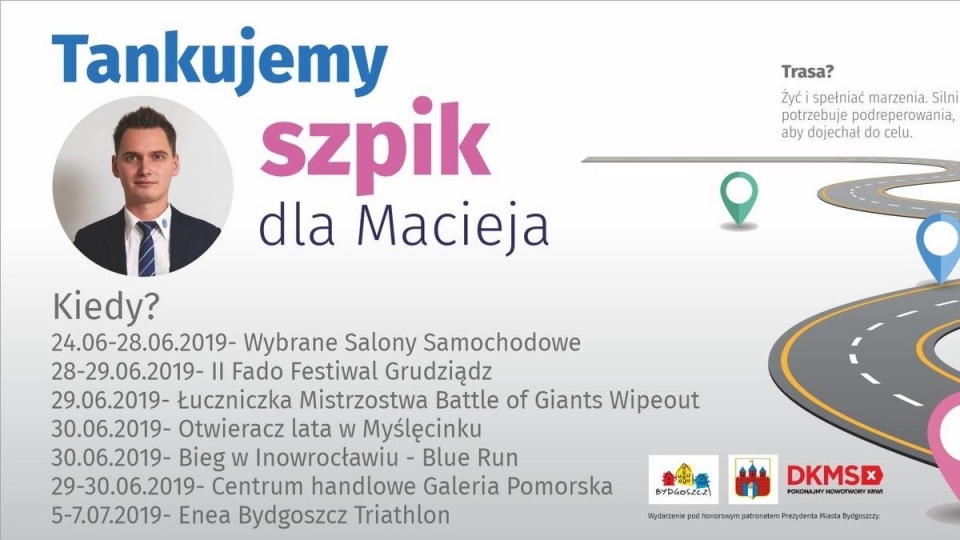 Można pomóc Maciejowi. Potrzebny jest szpik kostny./fot. Facebook