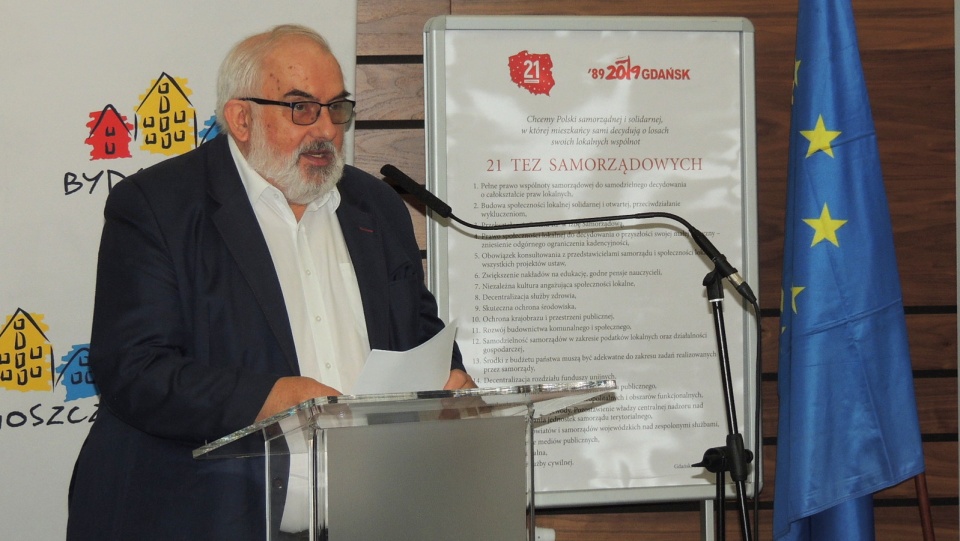 Andrzej Porawski, dyrektor biura Związku Miast Polskich. Fot. Tatiana Adonis
