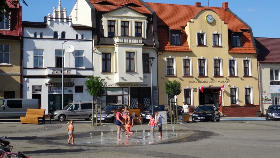 Rynek w Mroczy./fot. Wikipedia