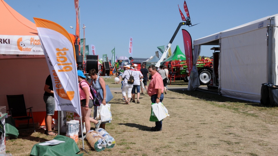 Międzynarodowe Targi Rolno-Przemysłowe Agro-Tech w Minikowie, jak zawsze budzą szerokie zainteresowanie. Fot. Ireneusz Sanger