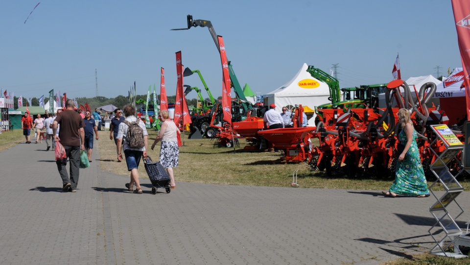 Międzynarodowe Targi Rolno-Przemysłowe Agro-Tech w Minikowie, jak zawsze budzą szerokie zainteresowanie. Fot. Ireneusz Sanger