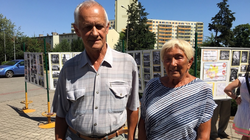 8. Bydgoskie Dni Kresowe. Na zdjęciu Jan Perejczuk z żoną Krystyną./fot. Elżbieta Rupniewska