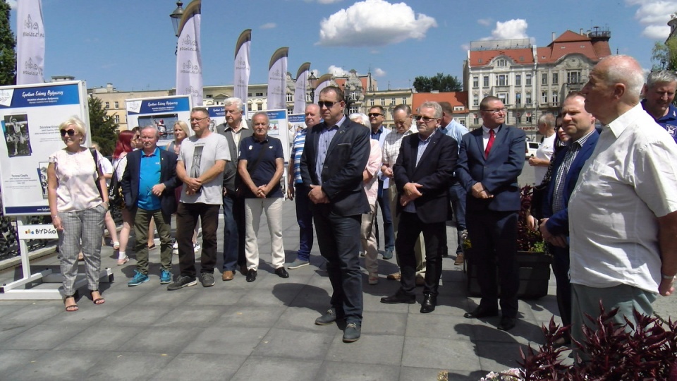 Sportowa wystawa na ul. Mostowej./fot. Janusz Wiertel