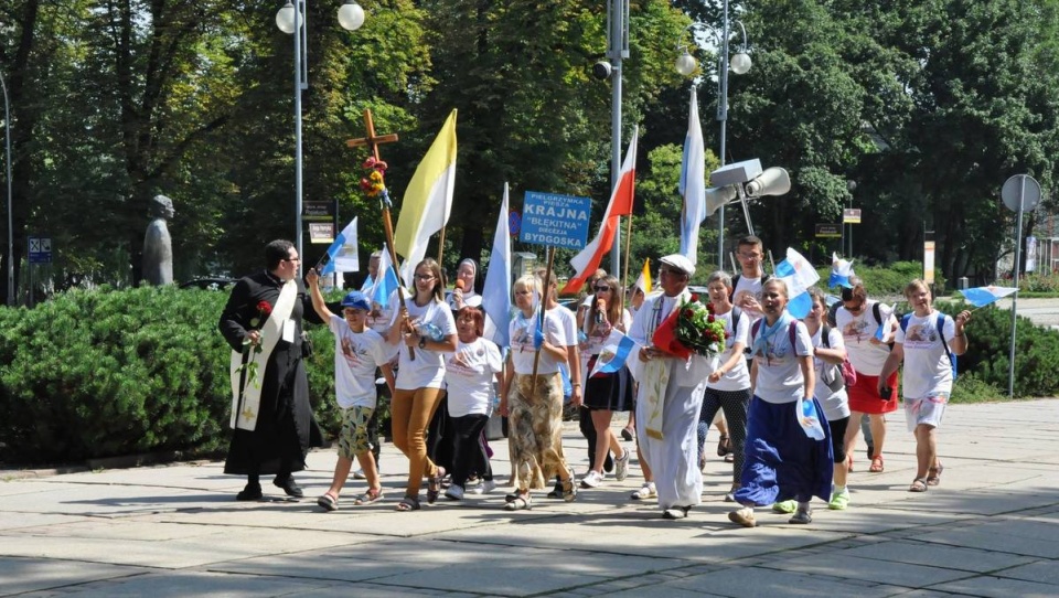 Pielgrzymka z Krajny, 2018 rok. /fot. Grupa Czerwona Facebook