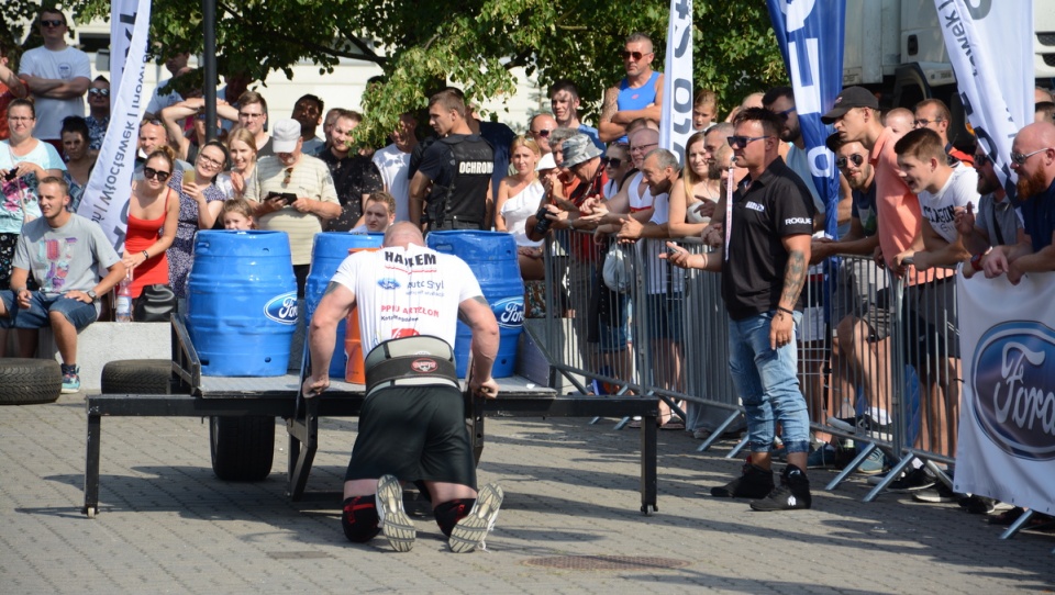 Zawody strongmenów w Inowrocławiu./fot. Sławomir Jezierski