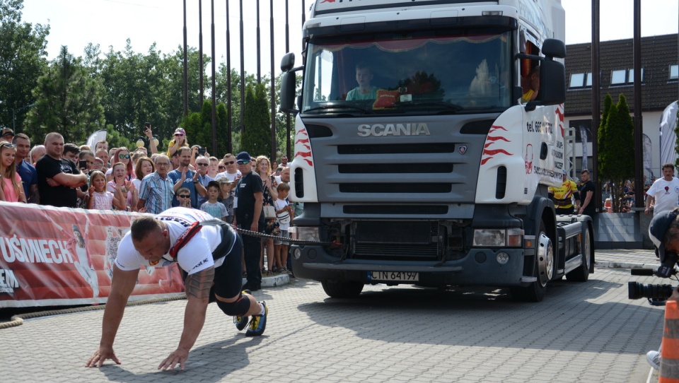 Zawody strongmenów w Inowrocławiu./fot. Sławomir Jezierski