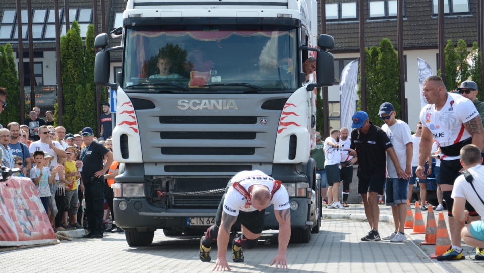 Zawody strongmenów w Inowrocławiu./fot. Sławomir Jezierski