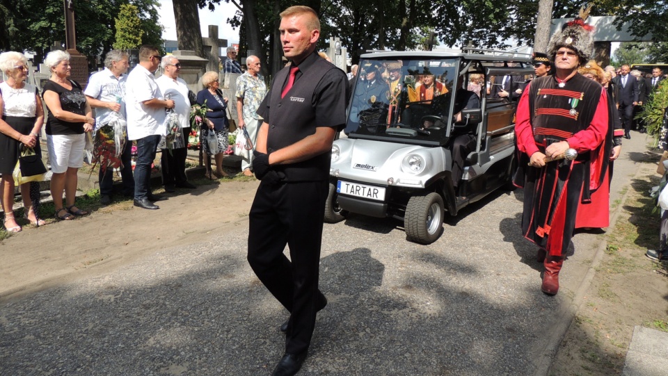 Władysław Skrzypek - były prezydent Włocławka, a także były poseł i radny sześciu kadencji, spoczął na Cmentarzu Komunalnym w Alejach Chopina. Fot. Marek Ledwosiński