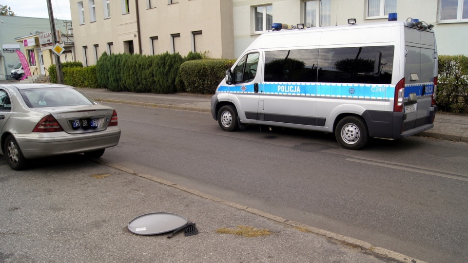 Wypadek na rogu ulic Głowackiego i Gajowej w Bydgoszczy/fot. Henryk Żyłkowski