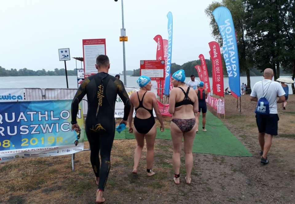 Aquathlon w Kruszwicy/fot. Kamila Zroślak