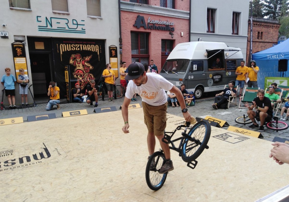 Mistrzostwa Polski BMX Flatland w Toruniu/fot. Monika Kaczyńska