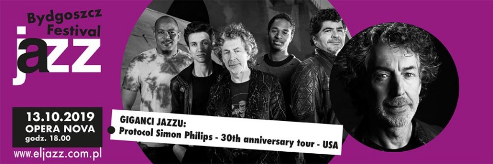 GIGANCI JAZZU - Protocol Simon Philips - 30th Anniversary Tour – USA Fot. baner