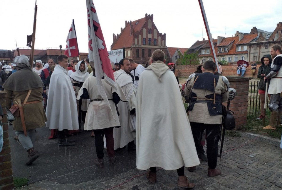 Wakacyjny turniej rycerski,który odbywał się na zamku w Toruniu w sierpniu/fot. Archiwum