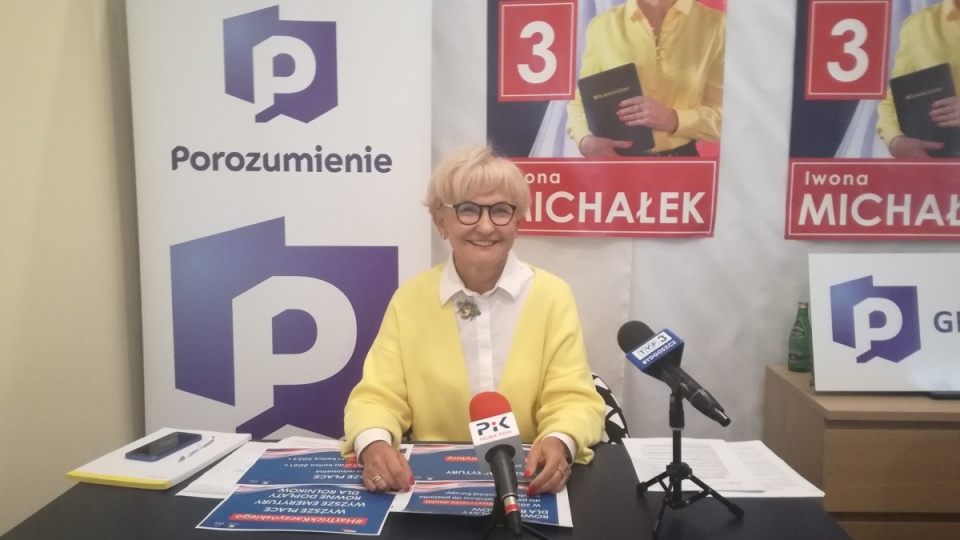 - Mam nadzieję, że wygramy wybory i mieszkańcy nam zaufają, bo widzą, że spełniamy obietnice wyborcze - mówi Iwona Michałek/fot. Marcin Doliński