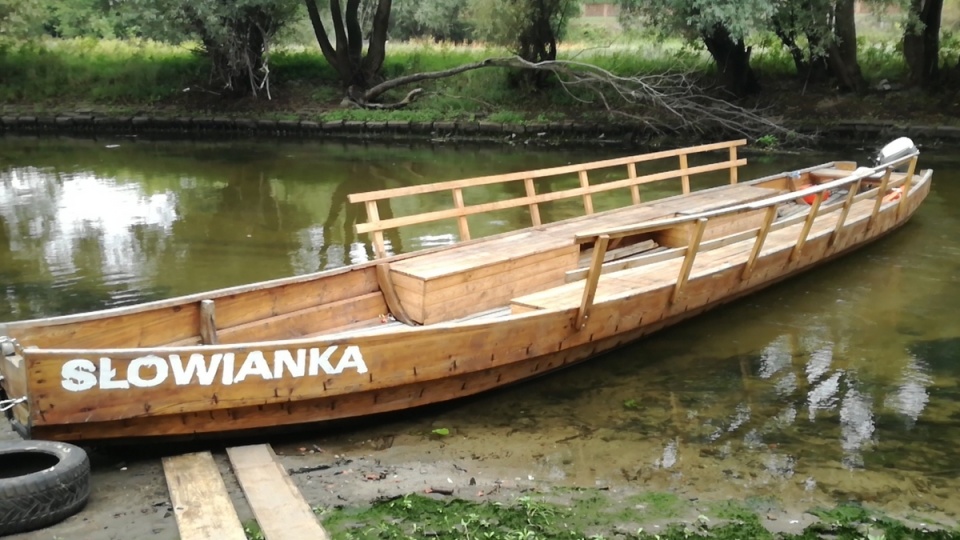 Łódź "Słowianka" jest wykonana starosłowiańską techniką - mówi Jarosław Apanowicz/fot. Marcin Doliński