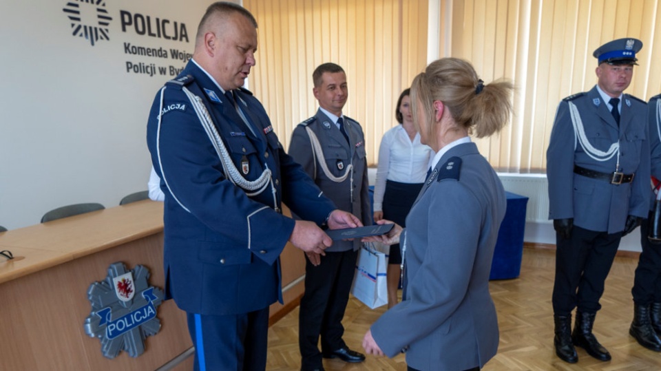 Ślubowanie policjantów/fot. materiały policji