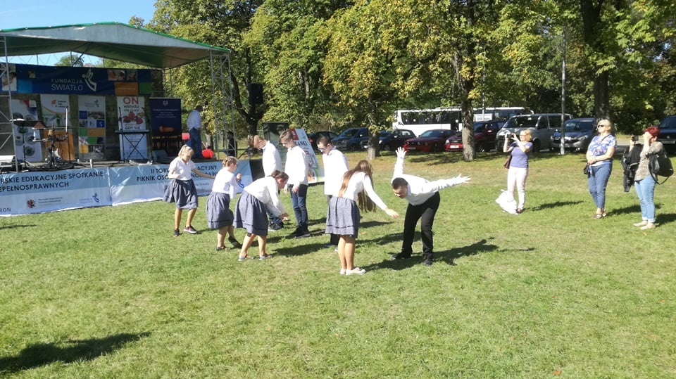 Piknik niepełnosprawnych w Toruniu/fot. Michał Zaręba