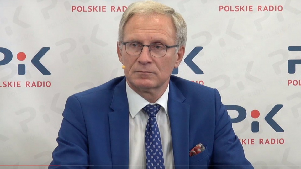 Przewodniczący sejmowej komisji zdrowia studiu Polskiego Radia PiK.
