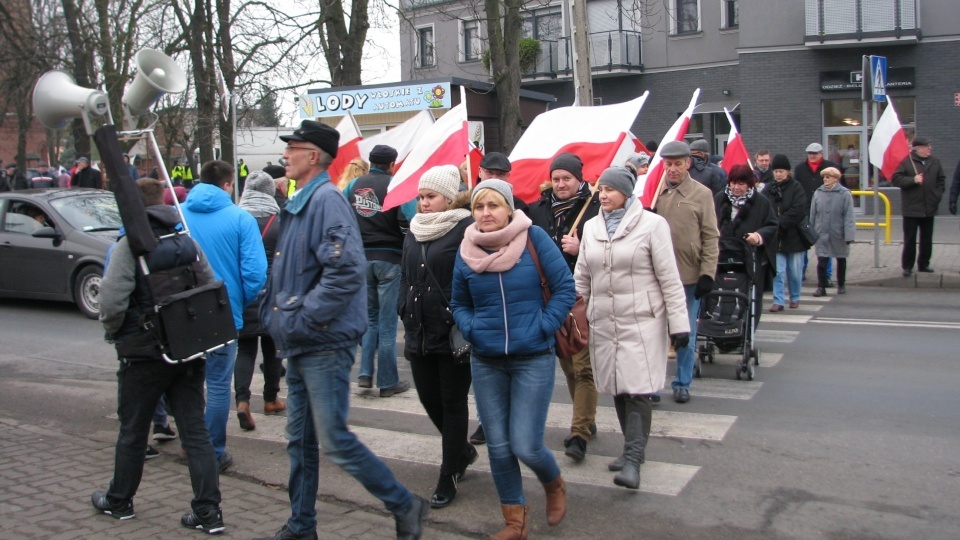 Tak mieszkańcy Strzelna próbowali „wychodzić” obwodnicę u siebie.../fot. Kamila Zroślak/archiwum