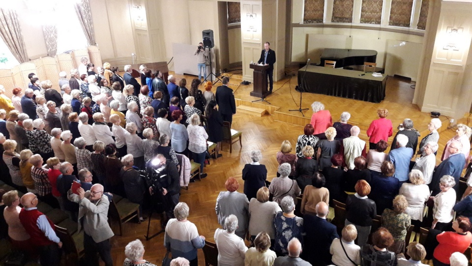 Inauguracja roku akademickiego Uniwersytetu III Wieku przy UKW./fot. Tatiana Adonis