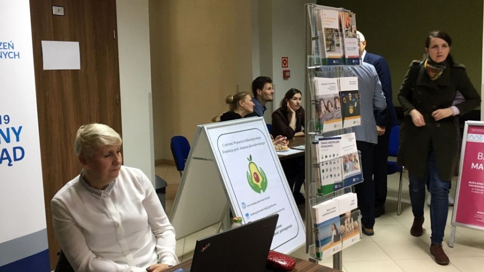 Centrum Onkologii w sobotę (26.10.) zorganizowało bezpłatne badania profilaktyczne./fot. Elżbieta Rupniewska.