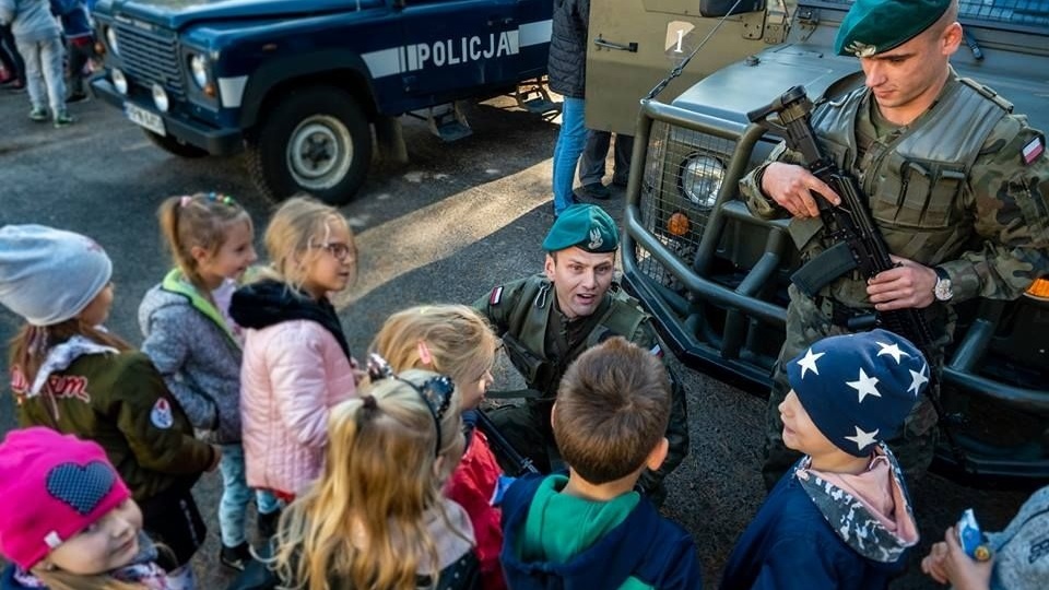 W programie znalazły się także prezentacje sprzętu wojskowego i wyszkolenia żołnierzy. Fot. st. szer. Anna Wolska