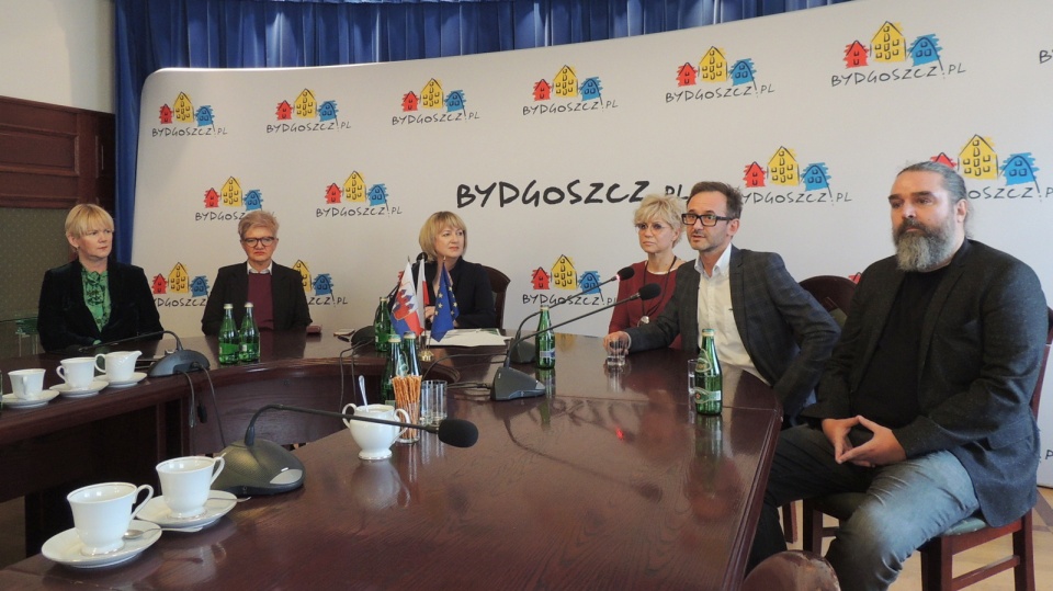 Konferencja w Urzędzie Miasta w Bydgoszczy. Fot. Tatiana Adonis