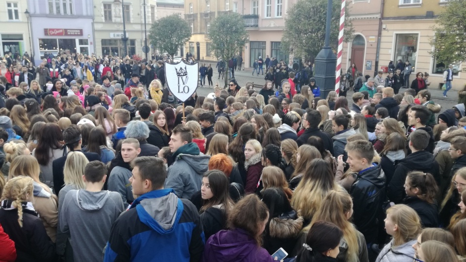 Hymn odśpiewany w Grudziądzu/fot. Marcin Doliński