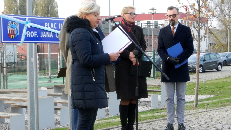 Plac im. prof. Jana Czochralskiego w Toruniu./fot. Iwona Muszytowska - Rzeszotek