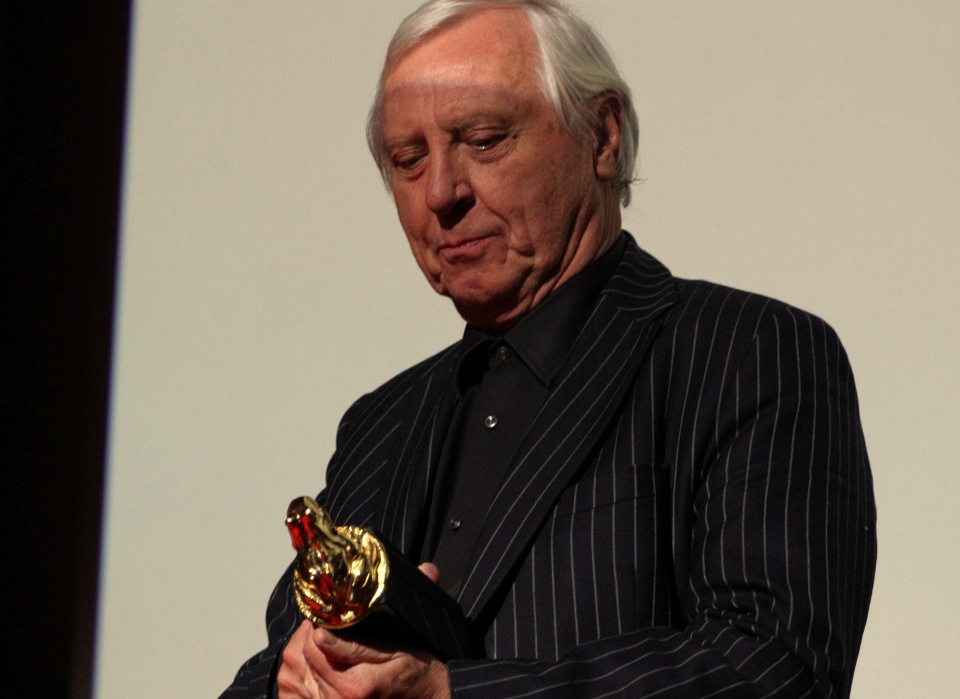 Peter Greenaway na Festiwalu EnergaCamerimage./fot. Piotr Walczak