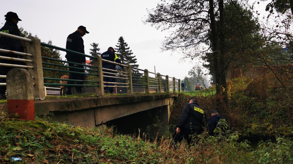 Poszukiwania Bernarda Wudzińskiego./fot. Policja