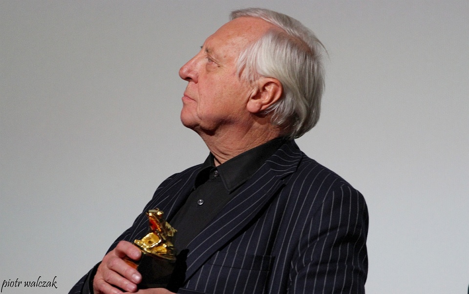 Peter Greenaway na Festiwalu EnergaCamerimage./fot. Piotr Walczak