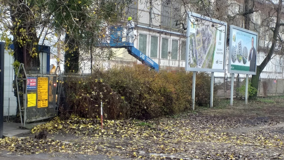 Trwa rozbiórka dawnej siedziby firmy Markum w Bydgoszczy./fot. Jolanta Fischer