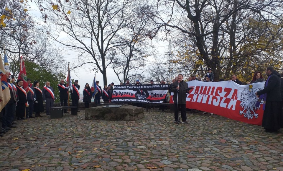 Uroczystości na Wzgórzu Dąbrowskiego/fot. Jolanta Fischer