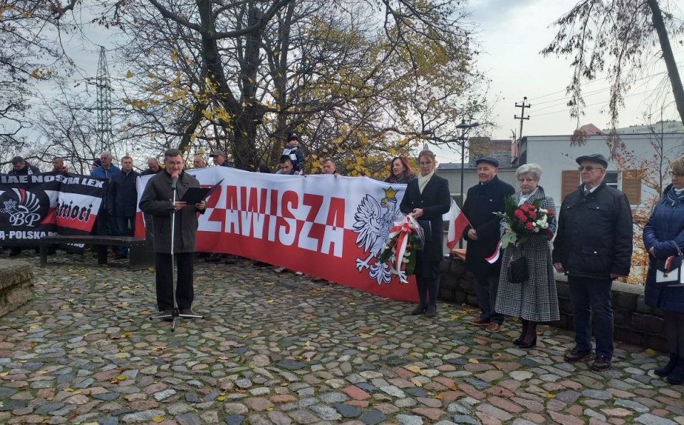 Uroczystości na Wzgórzu Dąbrowskiego/fot. Jolanta Fischer