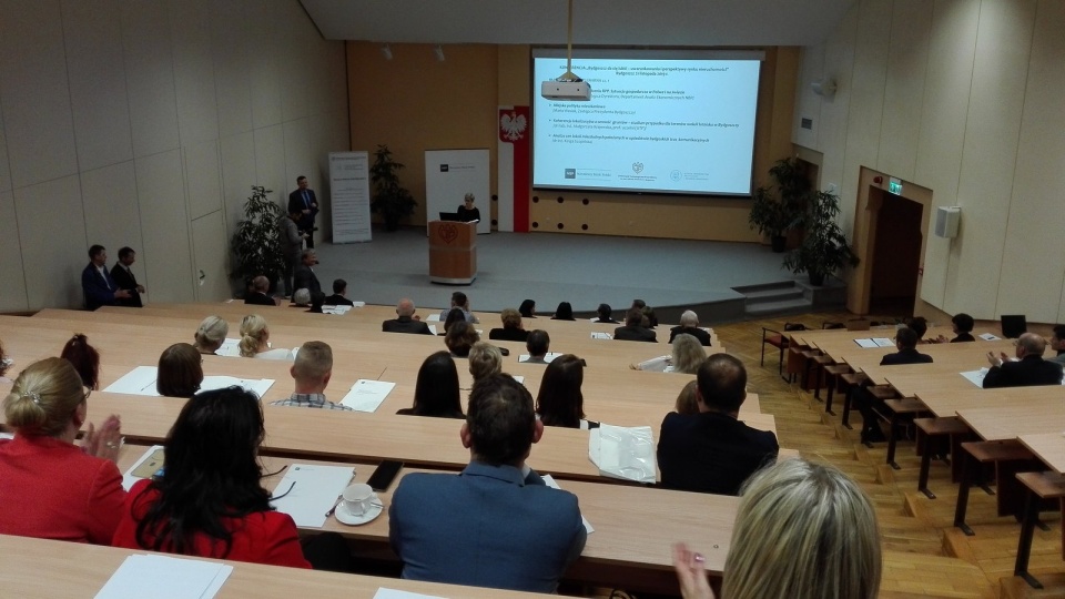 Głównym organizatorem konferencji był Narodowy Bank Polski. Fot. Maciej Wilkowski