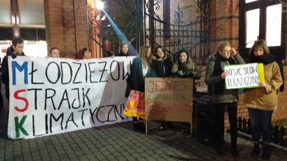 Młodzieżowy Strajk Klimatyczny w Bydgoszczy/fot. Jolanta Fischer