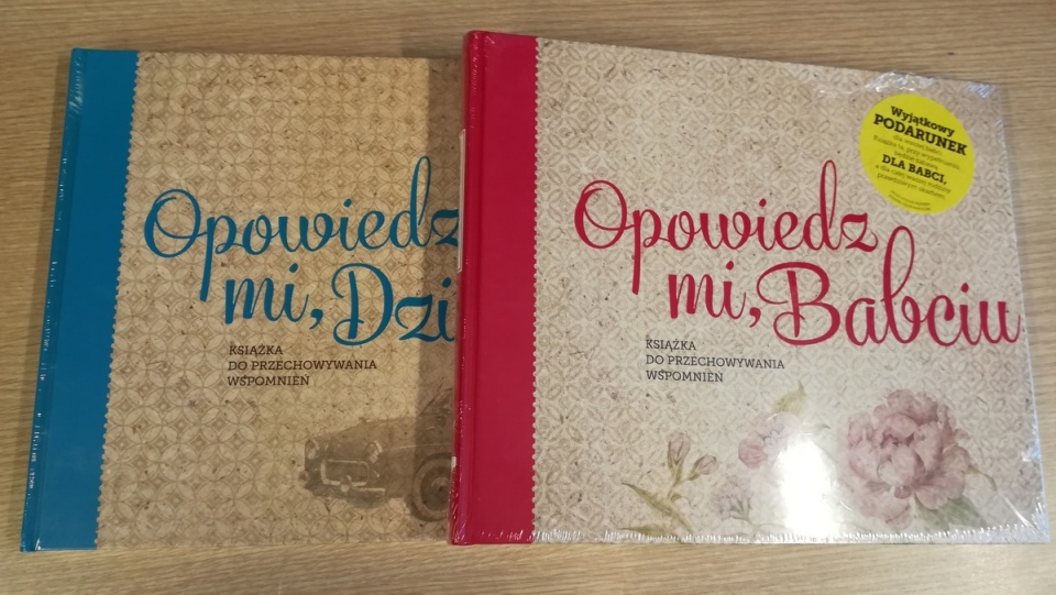 Albumy „Opowiedz mi Babciu” i „Opowiedz mi Dziadku”/fot. mg