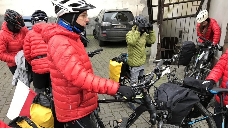 Rowerowa sztafeta dookoła świata/fot. Tomasz Kaźmierski