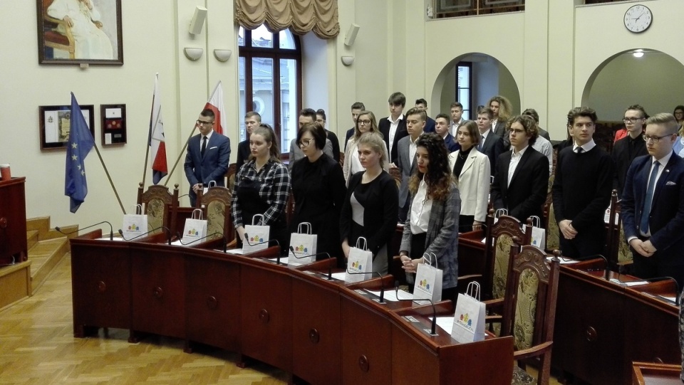 Siódmą kadencję rozpoczęła w piątek (13.12.) bydgoska Młodzieżowa Rada Miasta./fot. Maciej Wilkowski