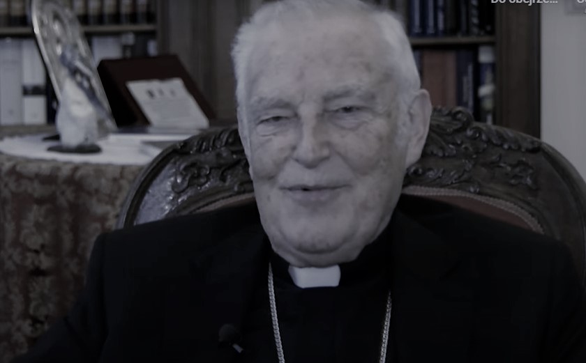 Kardynał Zenon Grocholewski był bliskim współpracownikiem trzech papieży/fot. You Tube
