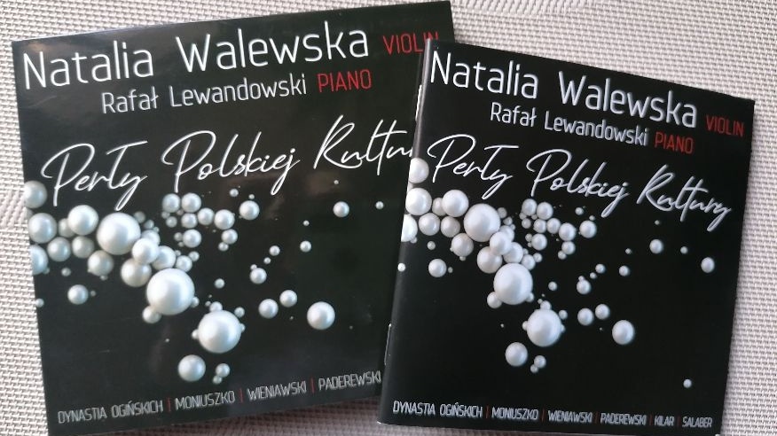 Płyta „Perły Polskiej Kultury" Natalii Walewskiej/fot. mg