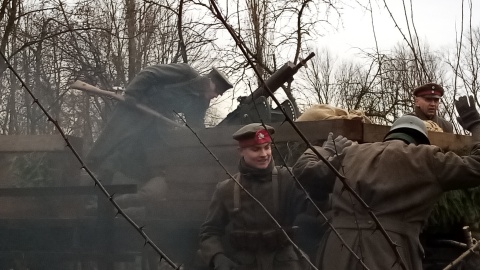 W „Boju o banę” udział wzięły grupy rekonstrukcyjne z Bydgoszczy, Kcyni i uczniowie Liceum Ogólnokształcącego w Żninie. Fot. Tomasz Gronet