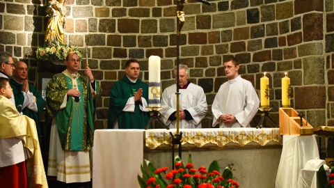 Dwudniowe uroczystości wprowadzenia relikwii błogosławionego ks. podharcmistrza Stefana Wincentego Frelichowskiego do Bazyliki Najświętszej Maryi Panny odbyły się w Inowrocławiu. Fot. Robert Sawicki