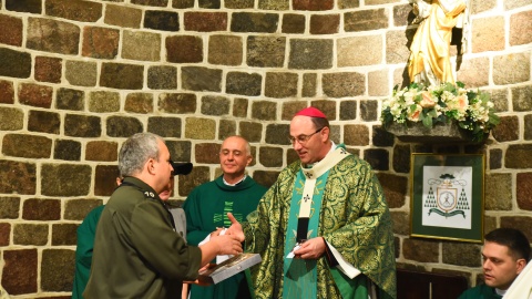 Dwudniowe uroczystości wprowadzenia relikwii błogosławionego ks. podharcmistrza Stefana Wincentego Frelichowskiego do Bazyliki Najświętszej Maryi Panny odbyły się w Inowrocławiu. Fot. Robert Sawicki