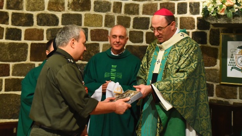 Dwudniowe uroczystości wprowadzenia relikwii błogosławionego ks. podharcmistrza Stefana Wincentego Frelichowskiego do Bazyliki Najświętszej Maryi Panny odbyły się w Inowrocławiu. Fot. Robert Sawicki