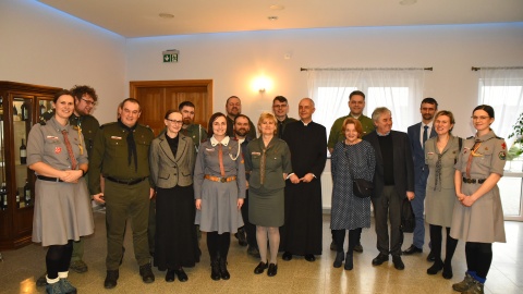 Dwudniowe uroczystości wprowadzenia relikwii błogosławionego ks. podharcmistrza Stefana Wincentego Frelichowskiego do Bazyliki Najświętszej Maryi Panny odbyły się w Inowrocławiu. Fot. Robert Sawicki