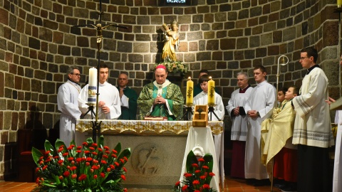 Dwudniowe uroczystości wprowadzenia relikwii błogosławionego ks. podharcmistrza Stefana Wincentego Frelichowskiego do Bazyliki Najświętszej Maryi Panny odbyły się w Inowrocławiu. Fot. Robert Sawicki