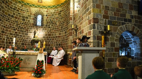 Dwudniowe uroczystości wprowadzenia relikwii błogosławionego ks. podharcmistrza Stefana Wincentego Frelichowskiego do Bazyliki Najświętszej Maryi Panny odbyły się w Inowrocławiu. Fot. Robert Sawicki